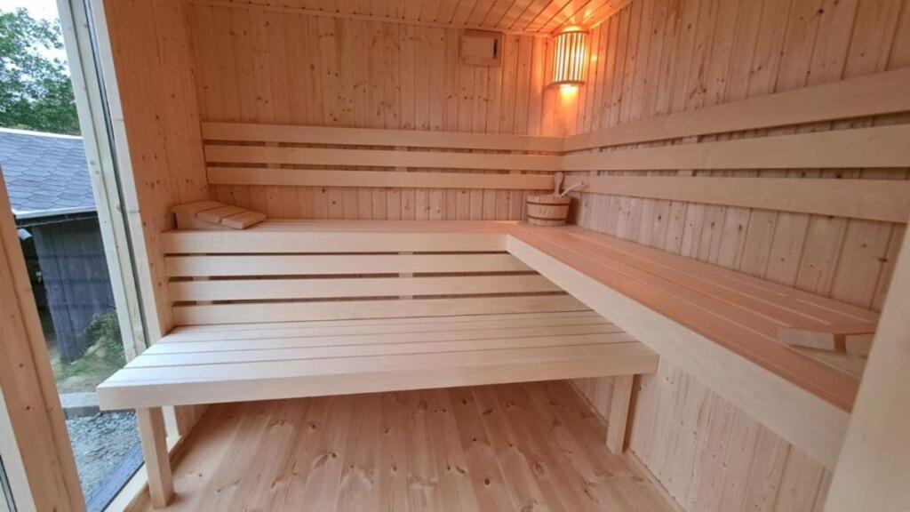 Dziki Zakatek Piskornia Dom Z Sauna Exterior foto